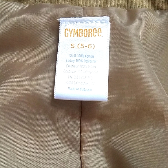 Boys Matching set of Corduroy Jacket and pants. 3 pcs Size 5/6 - Picture 10 of 16